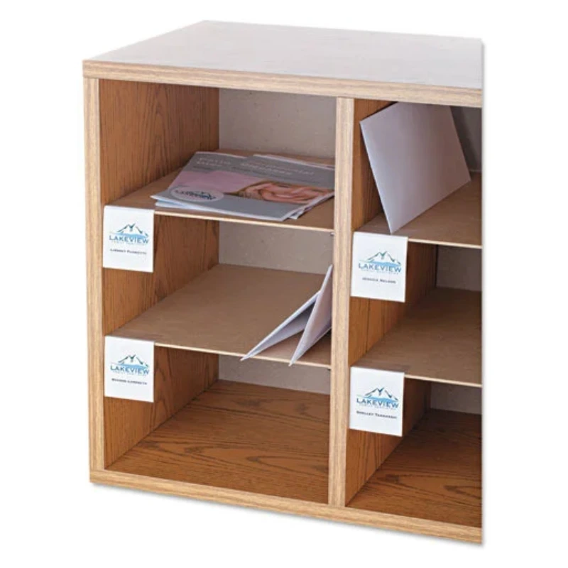 ETIQUETAS ADHESIVAS IMPRIMIBLES AUTO-LAMINABLES 5.87 x 8.41 CM - 20 Unds